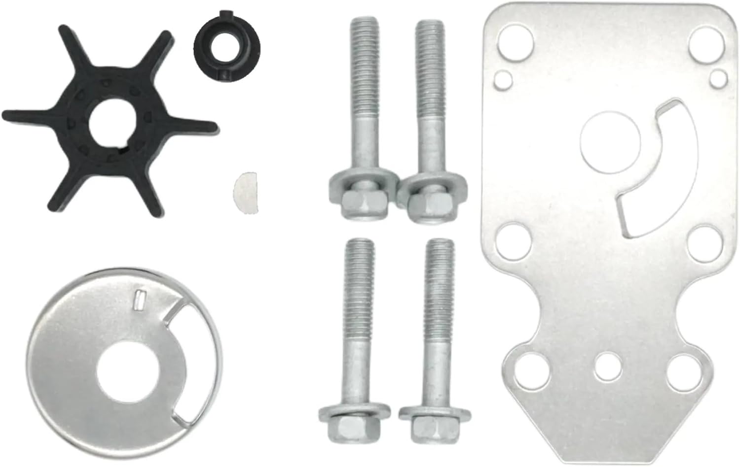 Coolant WaterPump 63V-W0078 Water Pump Repair Kit 63V-W0078-00 for Outboard 9.9HP 15HP 20HP 4 Stroke Motor 63V-W0078-01 63V-W0078-04 Car Water Pump