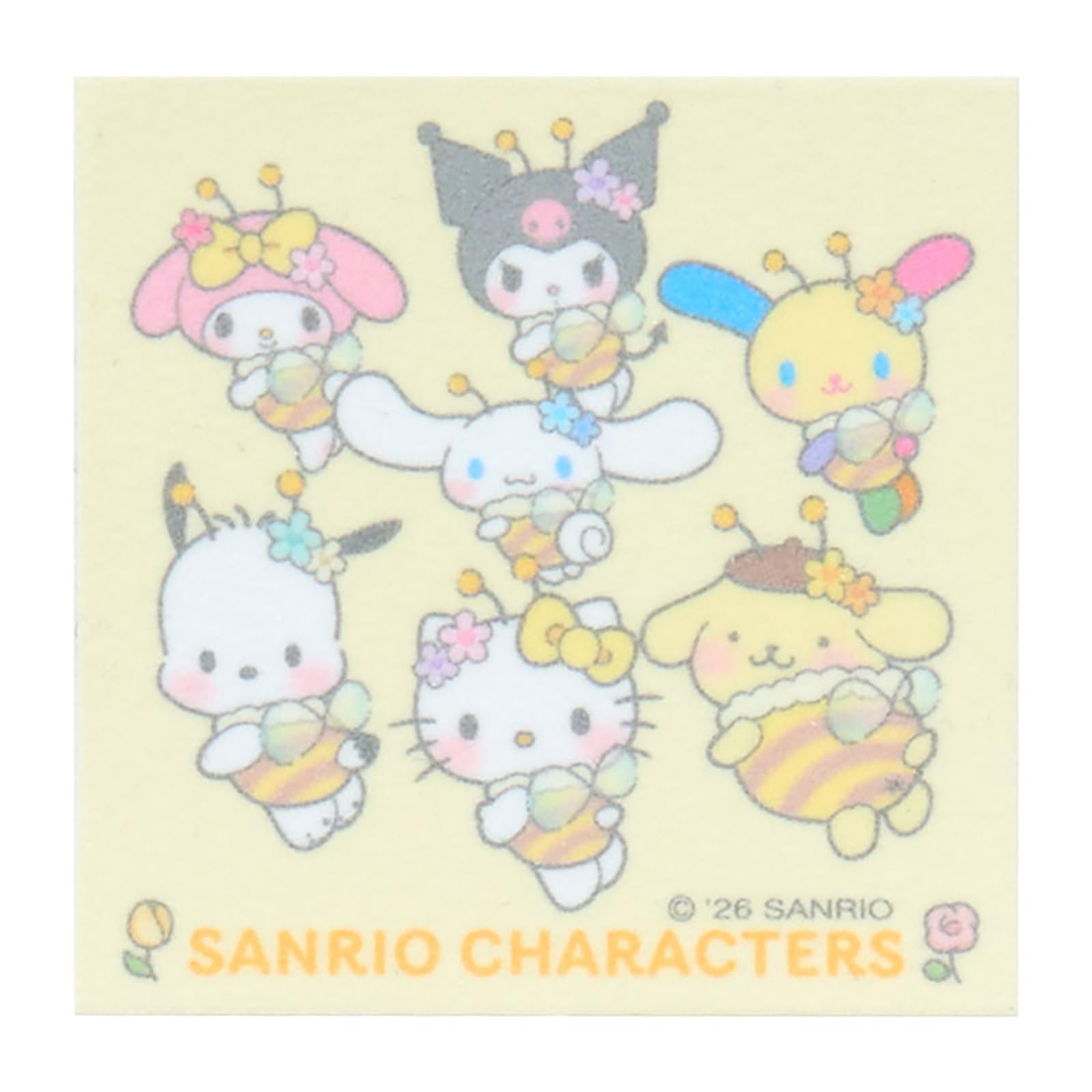 Amazon.co.jp: サンリオ(SANRIO) ステッカーセット（お花大好きハチ