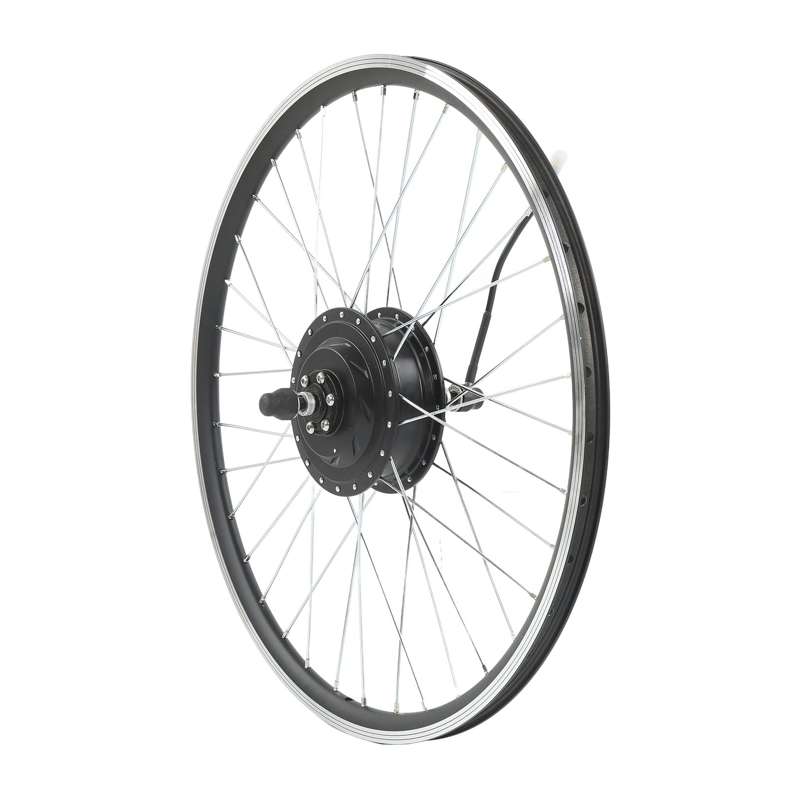 Kit de Conversion de vélo électrique 48V 500W, Kit de moteur de moyeu de Cassette de roue arrière avec contrôleur 11A et panneau LCD3 (20 pouces)