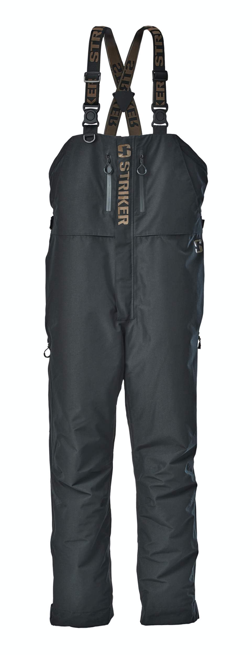Striker Men’s Denali Insulated, Waterproof Fishing Rain Bib,