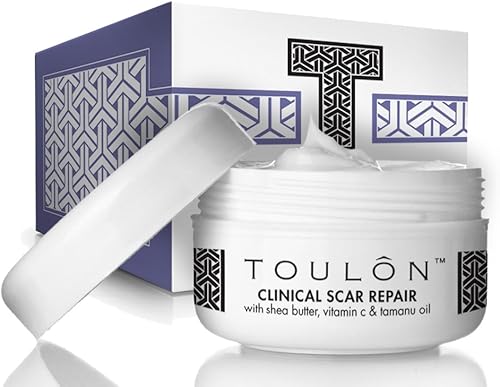 Crema de eliminación de cicatrices para eliminar las cicatrices antiguas y nuevas con manteca de karité, vitamina C y E y aceite de tamanu