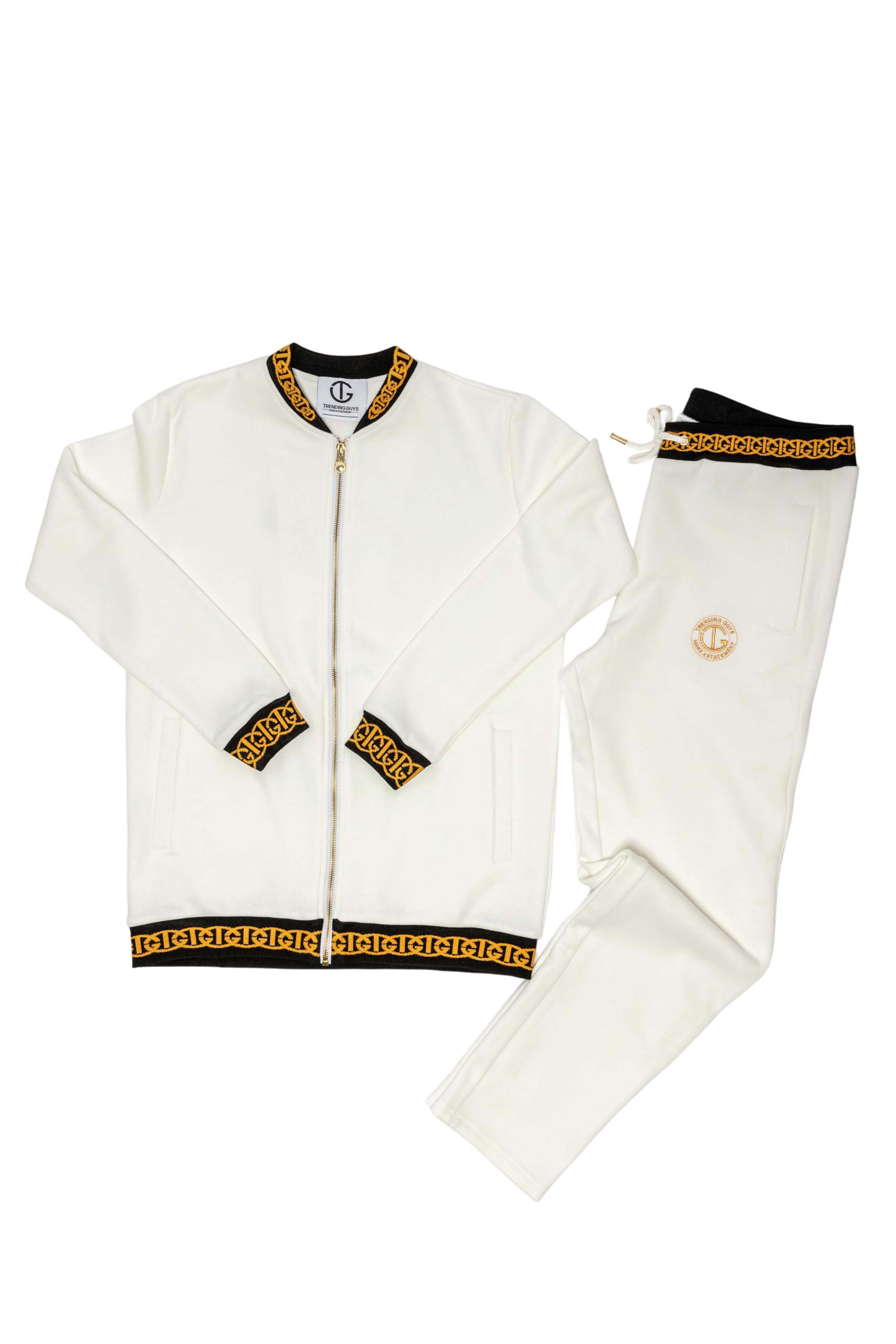 TRENDING GUYSMen's Sweatshirt & Jogger Tracksuit Set