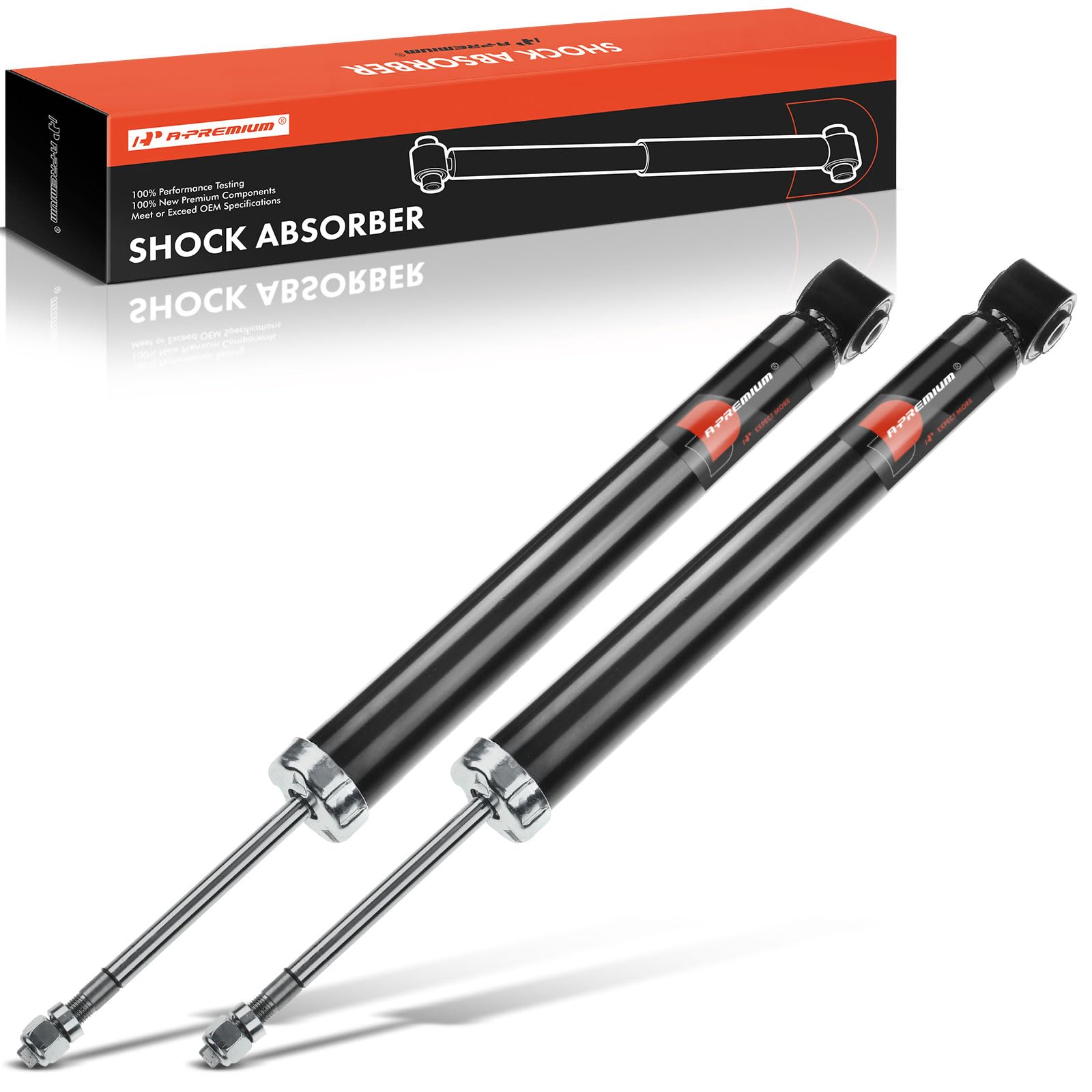 Amazon.com: A-Premium Rear Shock Absorbers, Set of 2 - Compatible