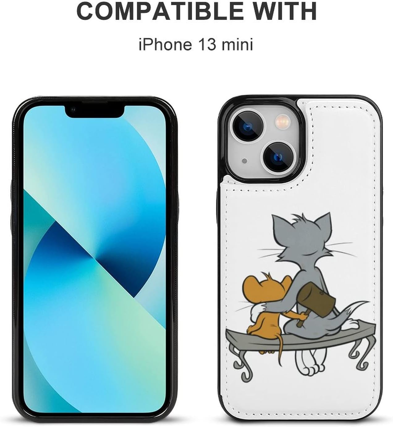 Amazon.co.jp: トムとジェリー iPhone 13 ケース スマホケース pu