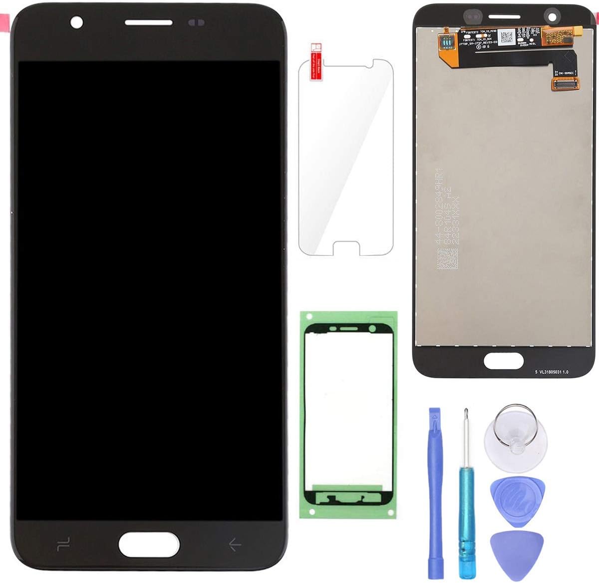 SPHENEL LCD Display Screen and Digitizer Touch Screen Assembly for for Samsung Galaxy J7 2018 SM-J737 J737A J737P J737P J737V (Black)