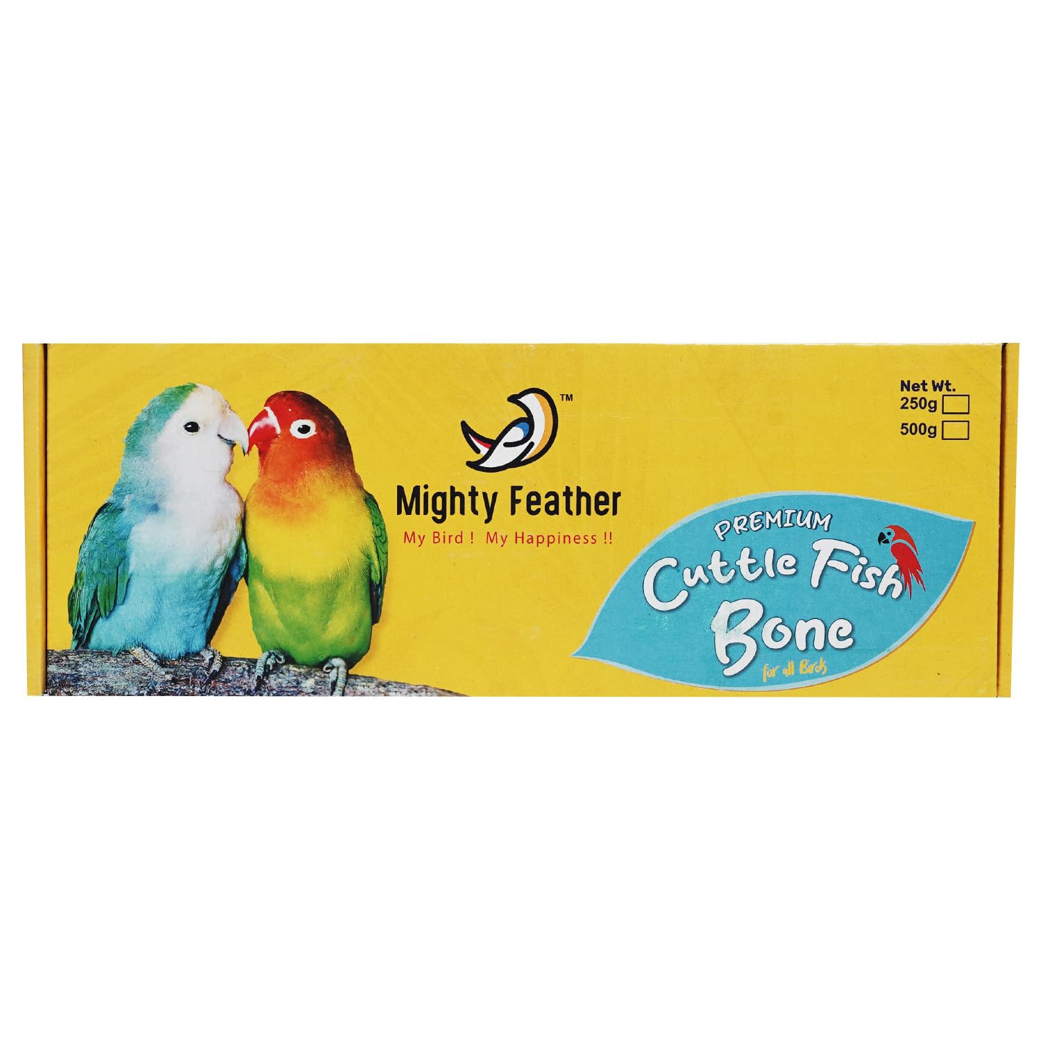 Mighty Feather Premium White Cuttlefish Bone,Cuttle Bone, High Calcium for Lovebirds, Cockatiels & Cockatoo. (250 GMS) (B0CMQWG5P4) Amazon Price History, Amazon Price Tracker