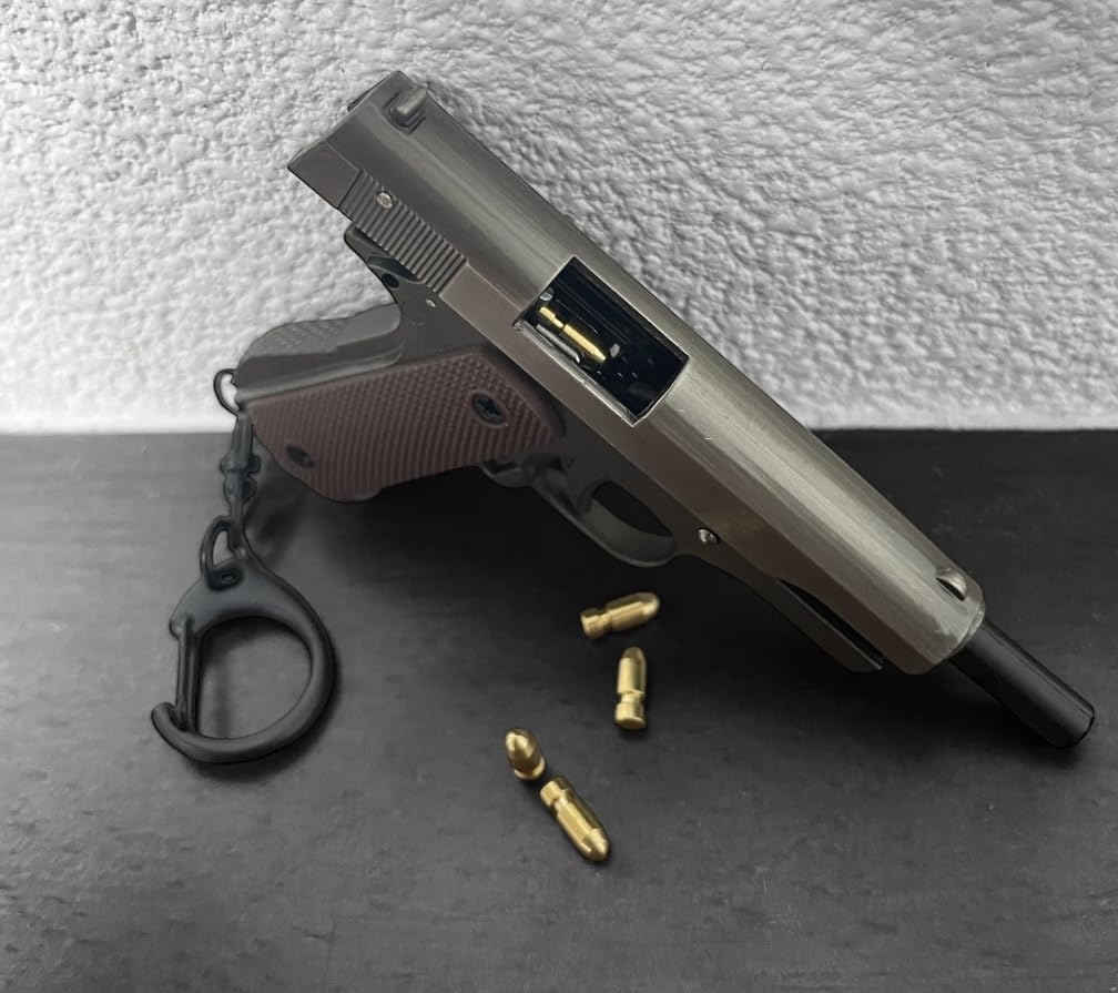 ミニチュアガバメント Amazon.co.jp: 1/3スケール 金属製 ミニチュア ガバメント m1911