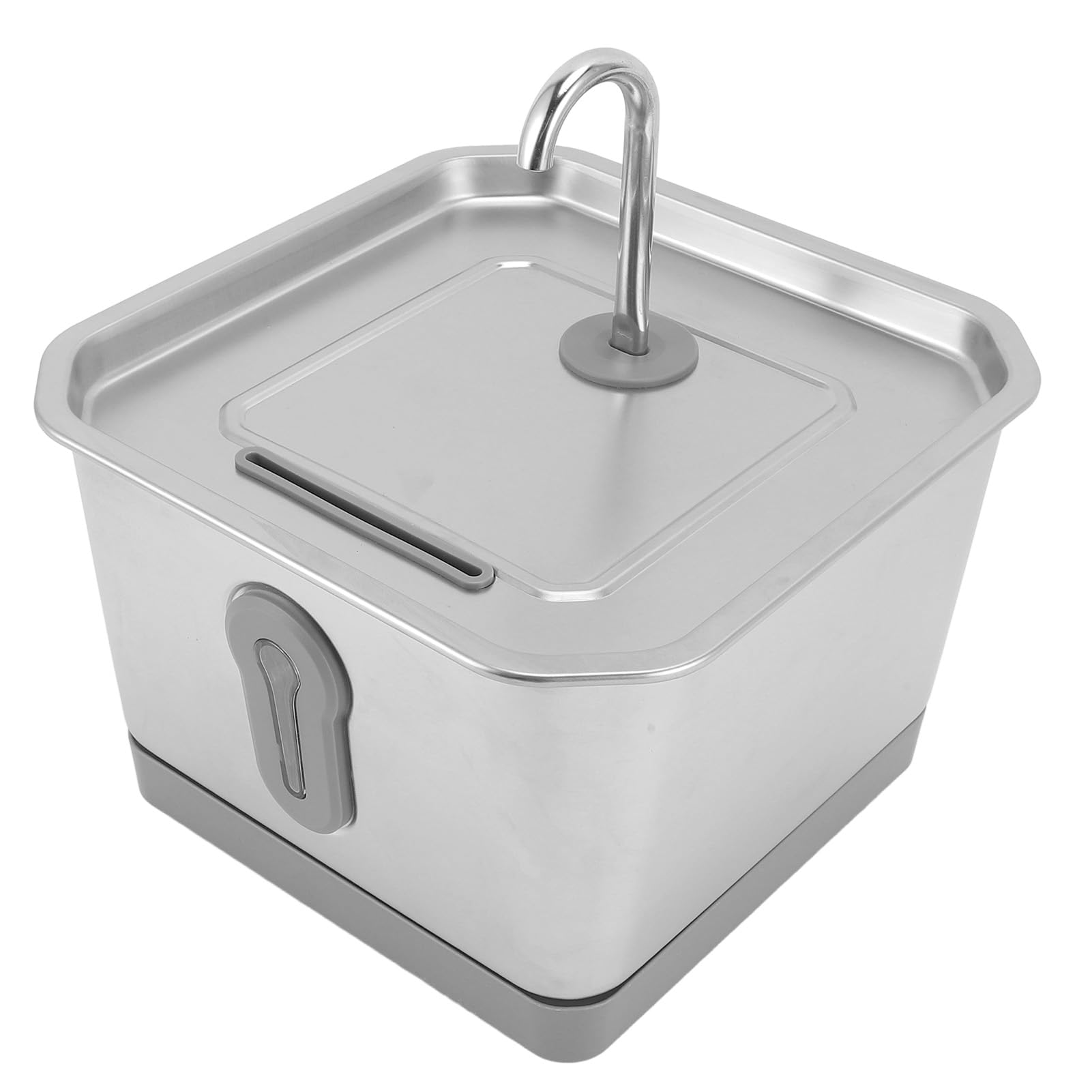 Fabater Fuente de Agua para Mascotas, Capacidad de 3,5 L, Bomba Silenciosa, de Triple Filtración, Fuente de Agua para Gatos, Dispensador Automático de para Gatos con Ventana de Nivel de para, Perros,