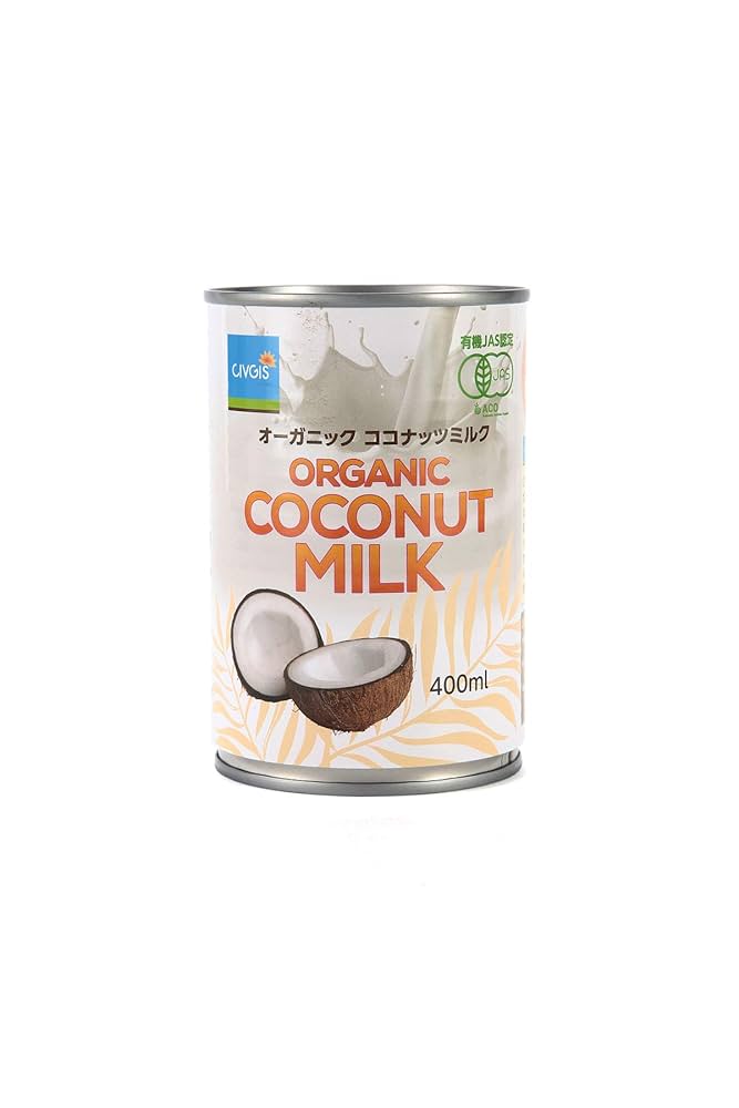 Amazon | チブギス 有機ココナッツミルク 400ml | CIVGIS
