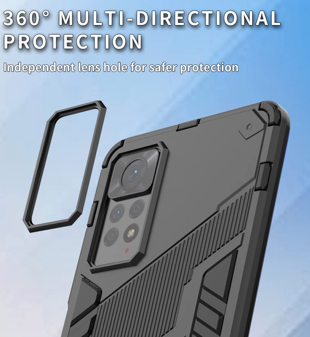 SEAHAI Coque Pour Xiaomi Redmi Note 12 4G, Étui De Protection