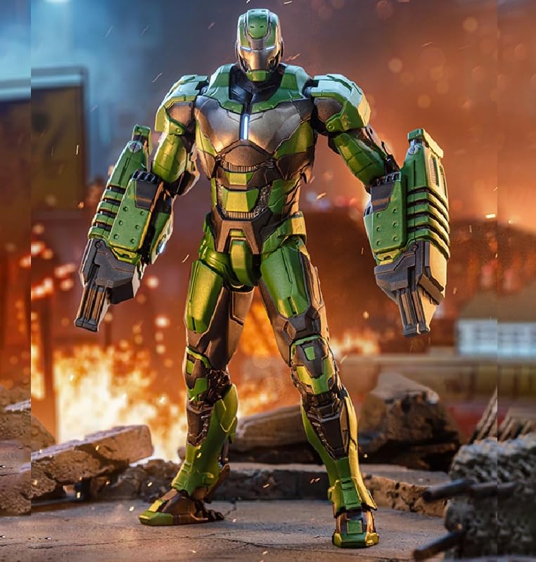 Image of ZD Box Toys Collectible Action Figure Full Box Set: Anniversary Series Non-Luminous Version 1:10 Scale 17cm Super Hero (MK - Iron Mark 26)