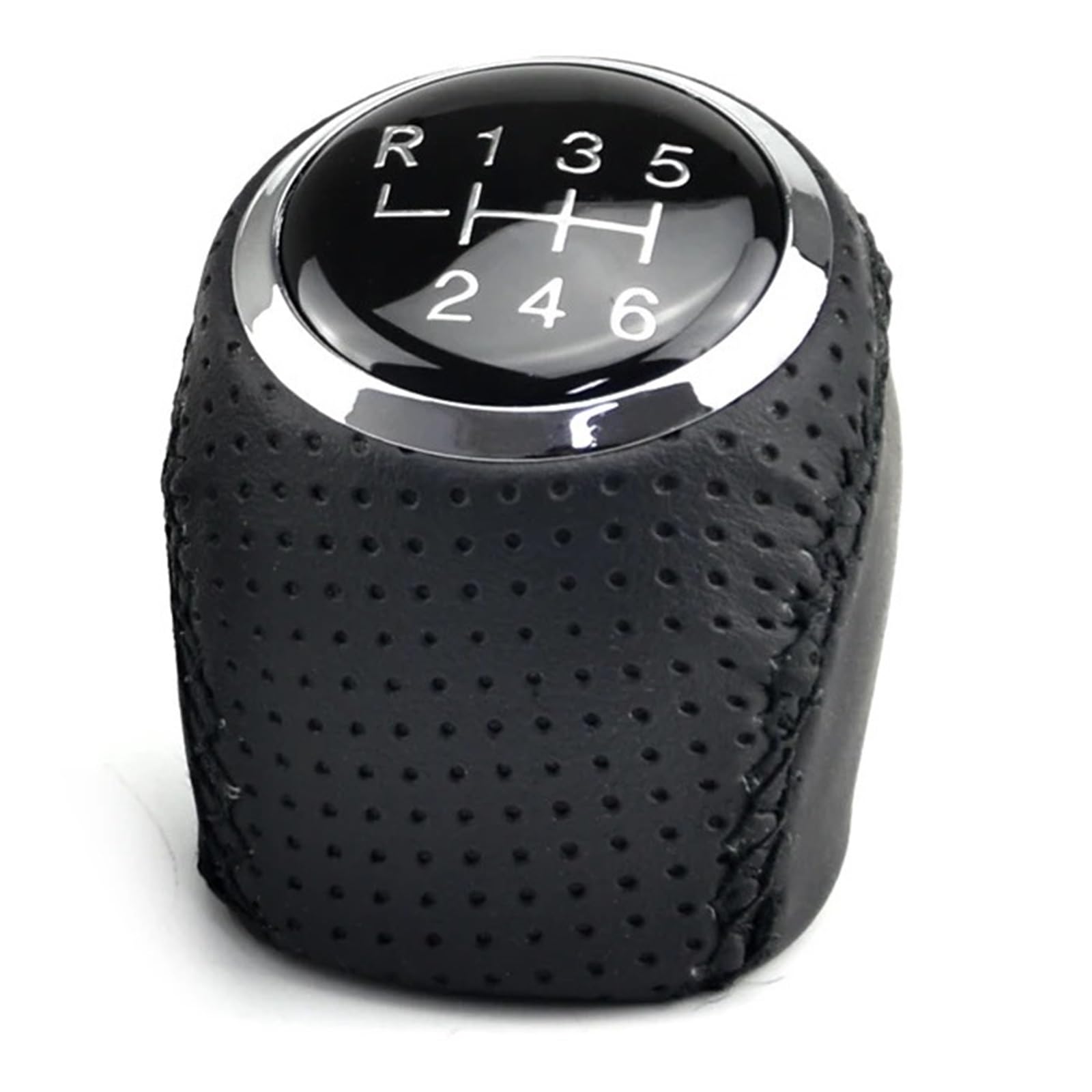 Jxewmtmc for Fiat for Ducato 2002-2014 5/6 Speed Manual Car Shifter Boot Gear Shift Knob Head Lever Gear Stick Shift Cover(6 Speed)