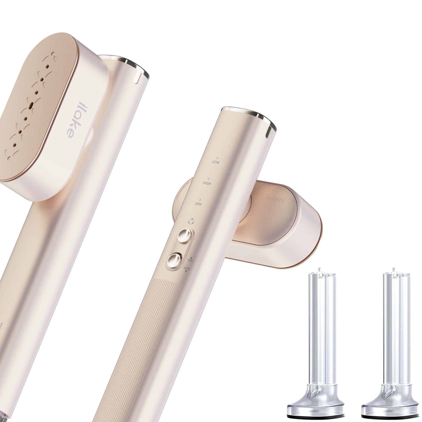 Travel Clothes Steamer,Vaporizador de viaje para ropa, 100-240 V, doble voltaje, vaporizador portátil de ropa de 1000 W, tamaño de viaje de 1000 W, vapor y plancha 2 en 1