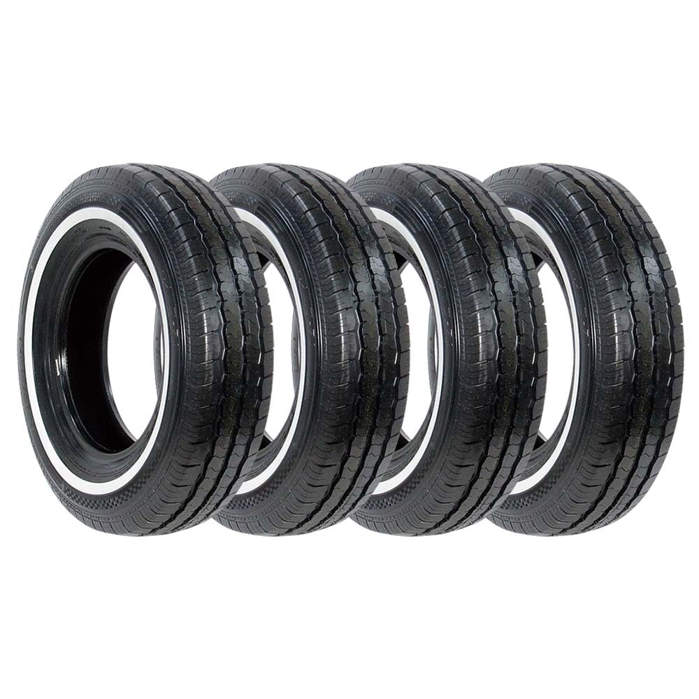 RADAR RLT-71 195/80R15C 8PR 4本 バリ溝 25年製 RADAR RLT-71 195