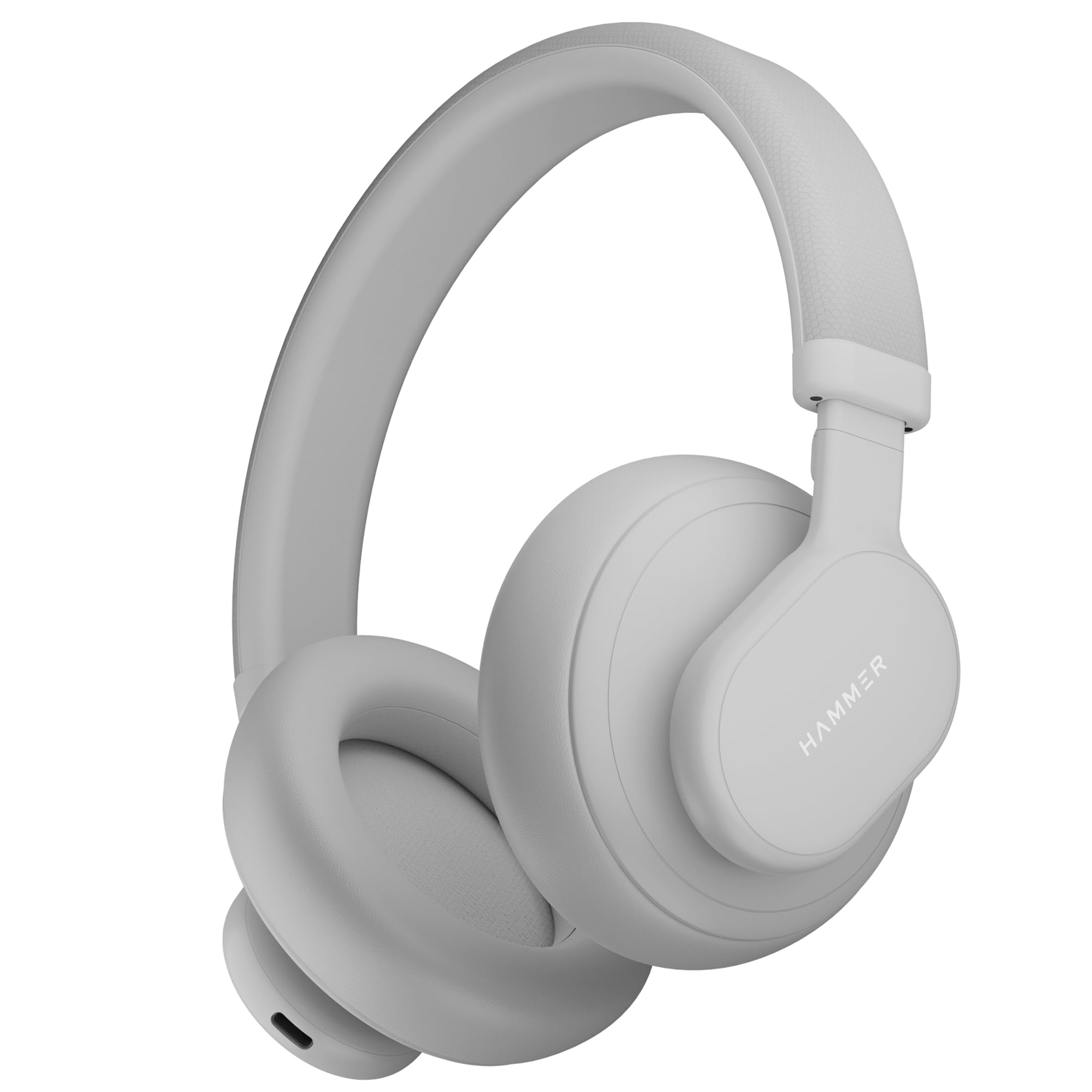 HAMMER Bash Max Over The Ear Wireless Bluetooth Headphones with Mic, Touch Control, Deep Bass, Upto 18 Hours Playtime, Bluetooth 5.3, Workout/Travel (...