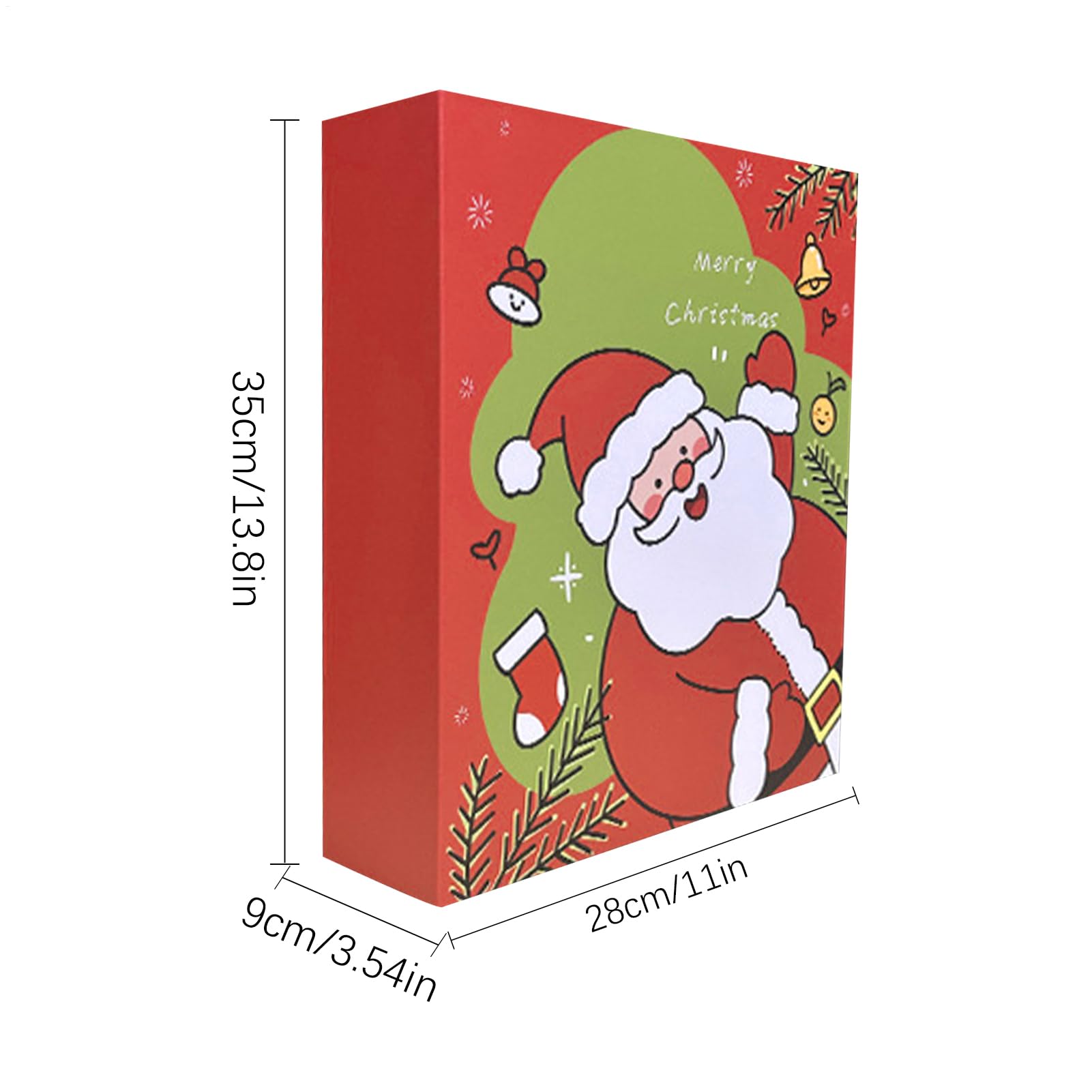 Calendario de Adviento Reutilizable Reutilizable Para 2025 Con 24 Casillas | Estuche De Detalles Para Navideñas Para Niños Y Adultos Festival Y Halloween