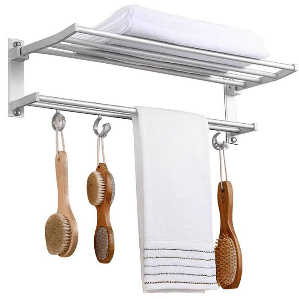 Rangement de plateforme de douche murale pour optimiser l'espace des serviettes LWX