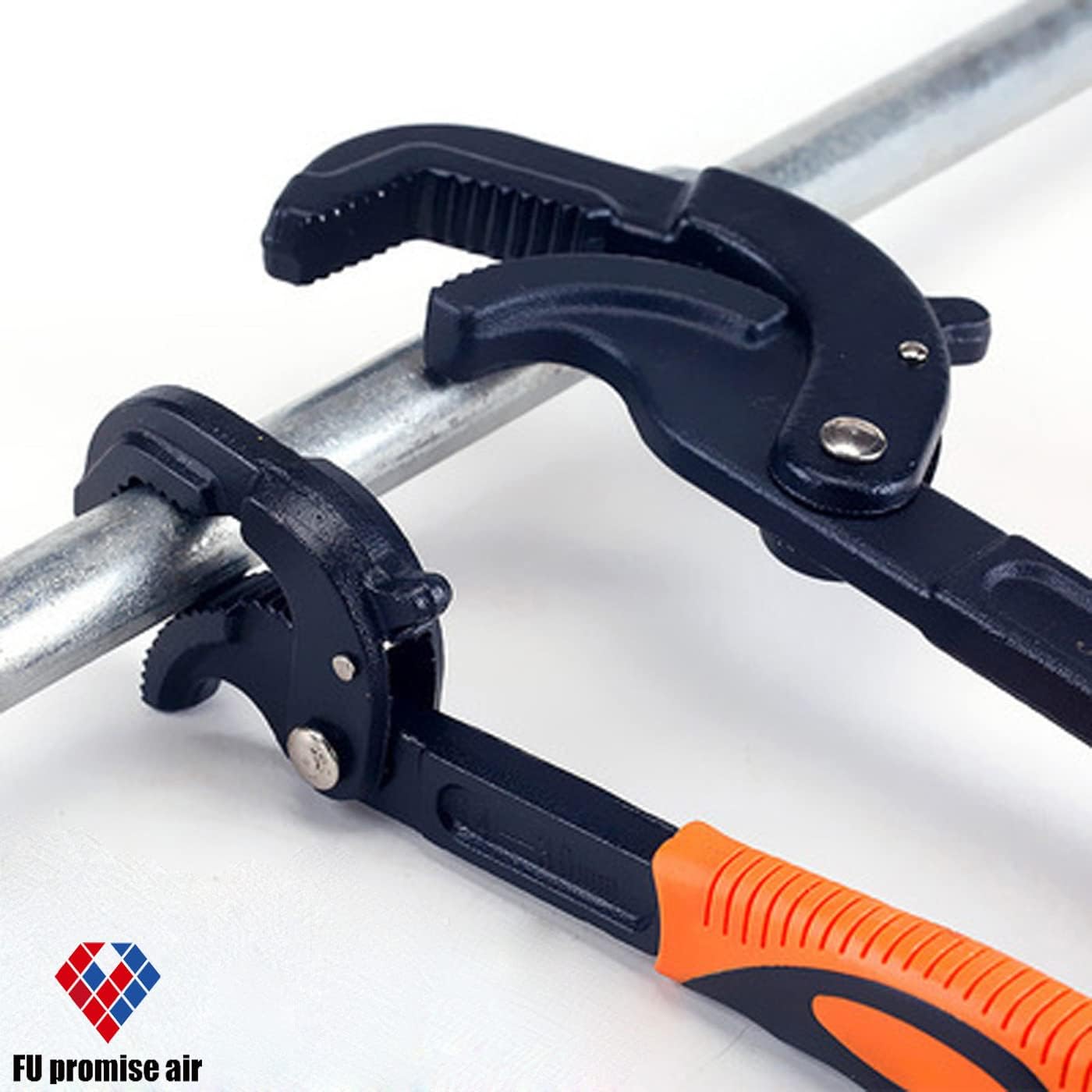 Groove Joint Pliers Set,10/14 Inch Adjustable Water Pump Pliers, Straight Jaw Pliers in CRV Steel for Home Repair etc (size10+size14)