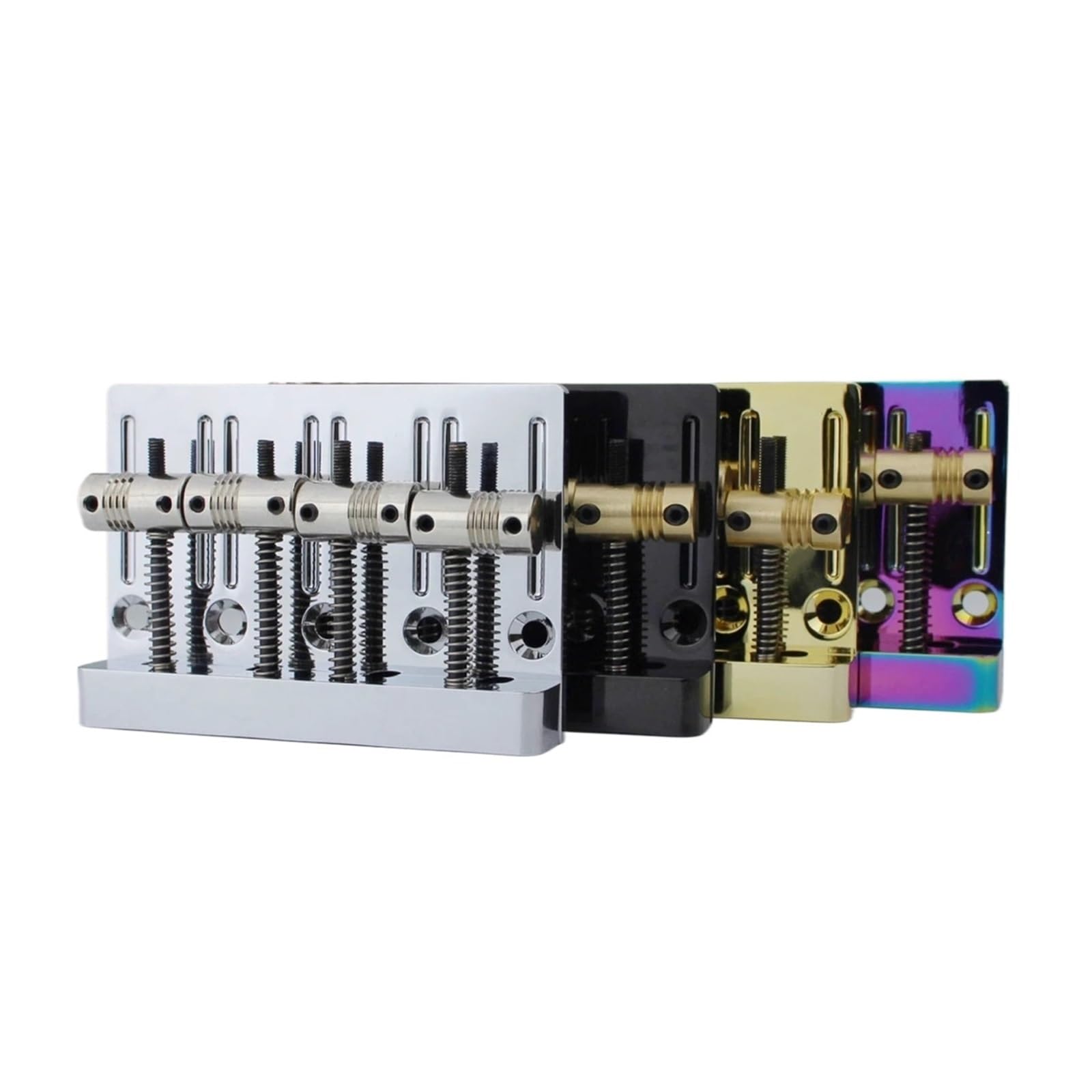 4-saitiger Chrom-Basssteg-Messingsattel