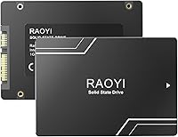 RAOYI 2TB SATA III 2.5" SSD - 550MB/s Read, 500MB/s Write, 3D NAND Flash for Fast PC Laptop Upgrades