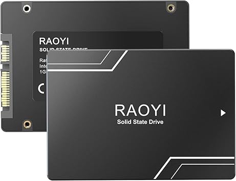 RAOYI 512GB Internal SSD SATA III 6Gb/s 2.5″ Solid State Drive 3D NAND Flash Advanced SSD Hard Drive Up to 550MB/s SATA 3 SSD Upgrade Performance for PC Laptop