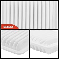 Vista 7 de Filtro de aire del motor A-Premium compatible con modelos Toyota, Pontiac y Scion - Corolla 2009-2019, Matrix 2009-2014, Yaris 2006-2018, Vibe