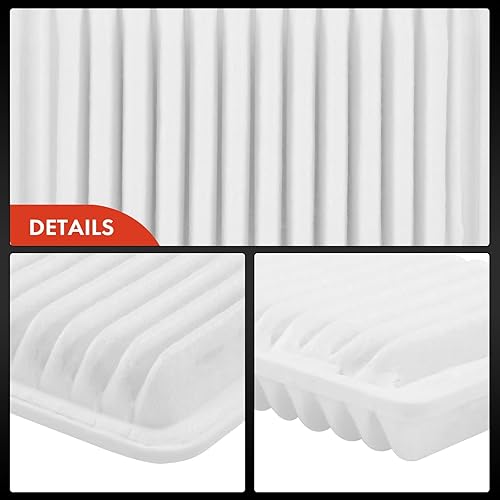 Miniatura 7 de A-Premium Filtro de aire de motor compatible con los modelos Toyota, Pontiac y Scion - Corolla 2009-2019, Matrix 2009-2014, Yaris 2006-2018, Vibe