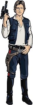 FiGPiN Star Wars A New Hope - Han Solo 749, Enamel Pin, Collectible Pin