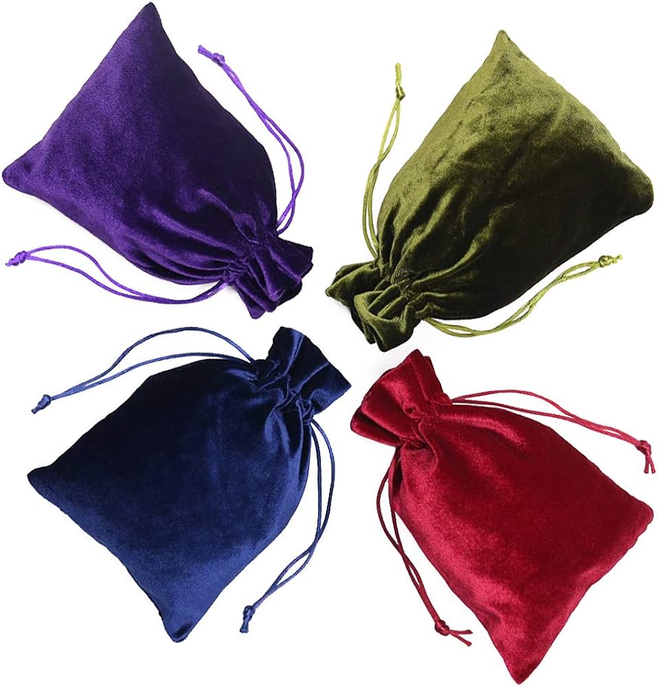 Amazon.com: HRX Package Soft Velvet Gift Bags, 5.1x7.8 inch Velvet