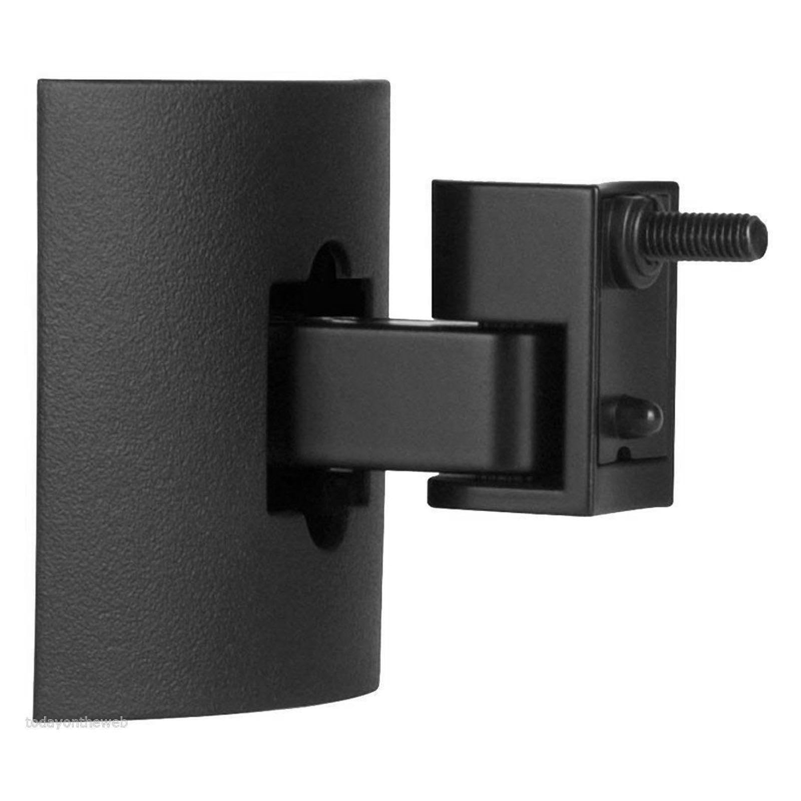 Soporte de Pared para Altavoces de Sonido Envolvente, Apto para Cocina Y Estudio, Negro