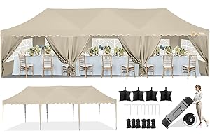 HOTEEL Pop-Up Canopy Tent for Camping: Enhanced Durability and Versatility for Outdoor Adventures