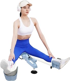Leg Stretcher Machine - Heavy Duty Split Equipment. Improves Flexibility and Stretching. Ideal for Ballet, Cheerleading Dance, Gymnastics and Other Sports. Blue