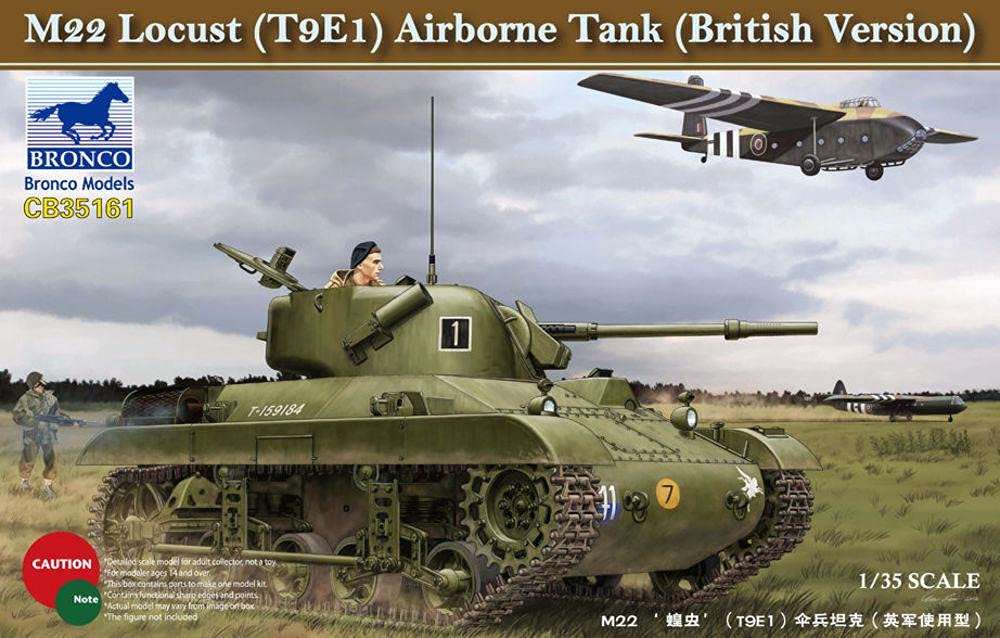 Amazon | ブロンコモデル 1/35 イギリス 空挺戦車ローカストM-22