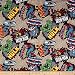 Springs Textiles Marvel Comics Cotton Comic Burst Fabric, Red, Fabric By The Yard
