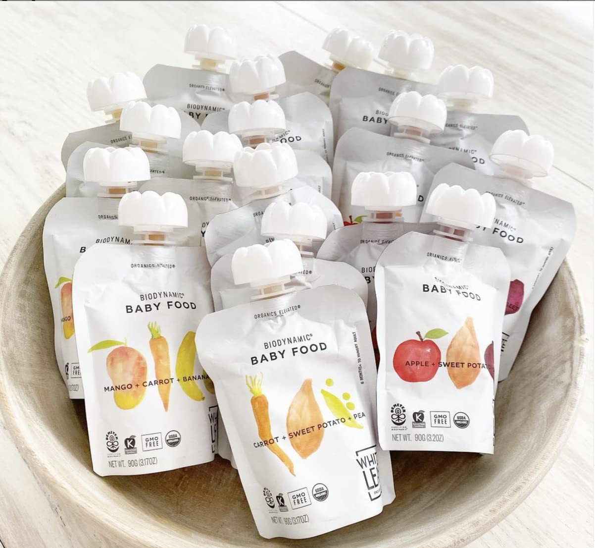 White Leaf Provisions Biodynamic And Organic Baby Food Snacks 36