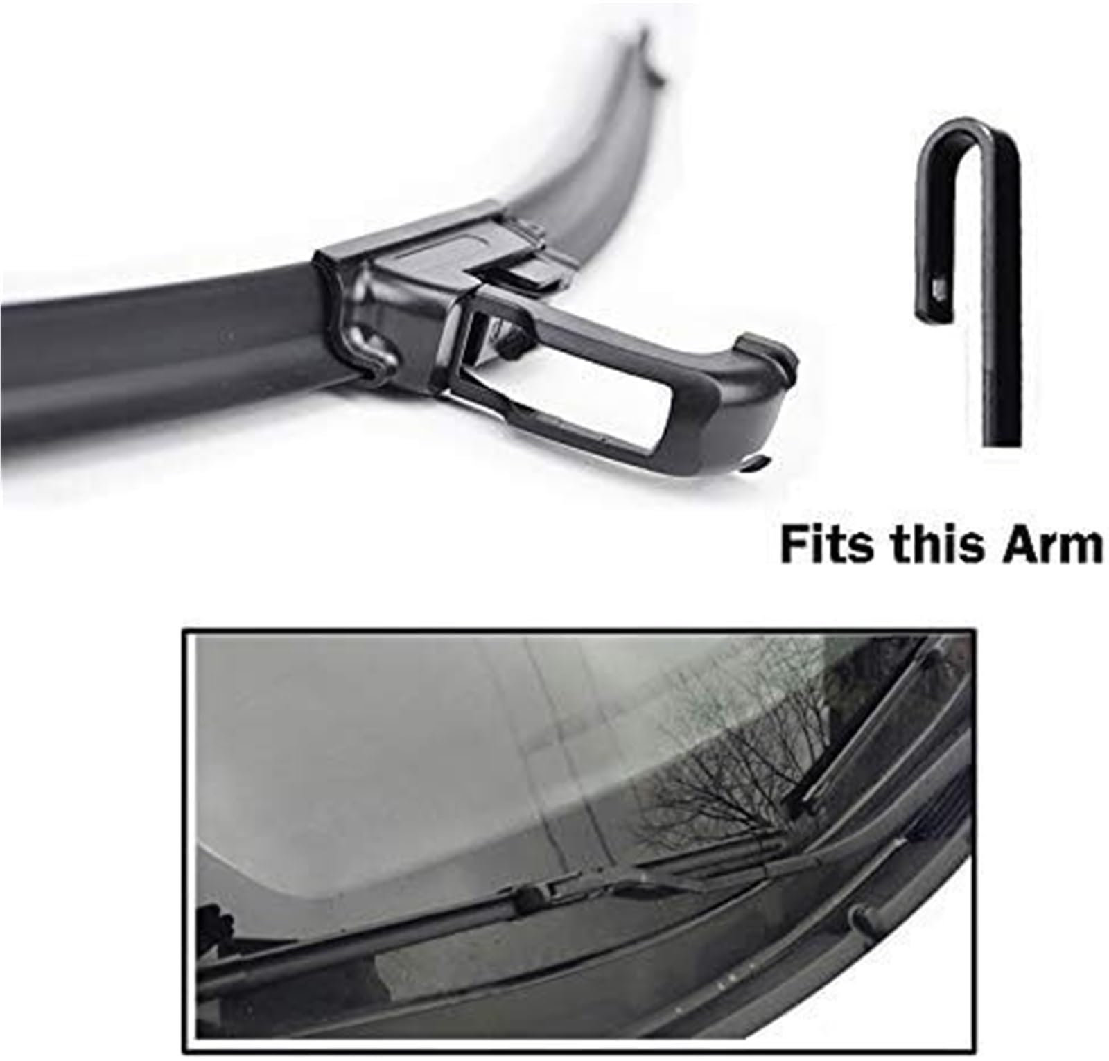 limpiaparabrisas Juego de escobillas limpiaparabrisas delanteras y traseras para Nissan para Micra.
