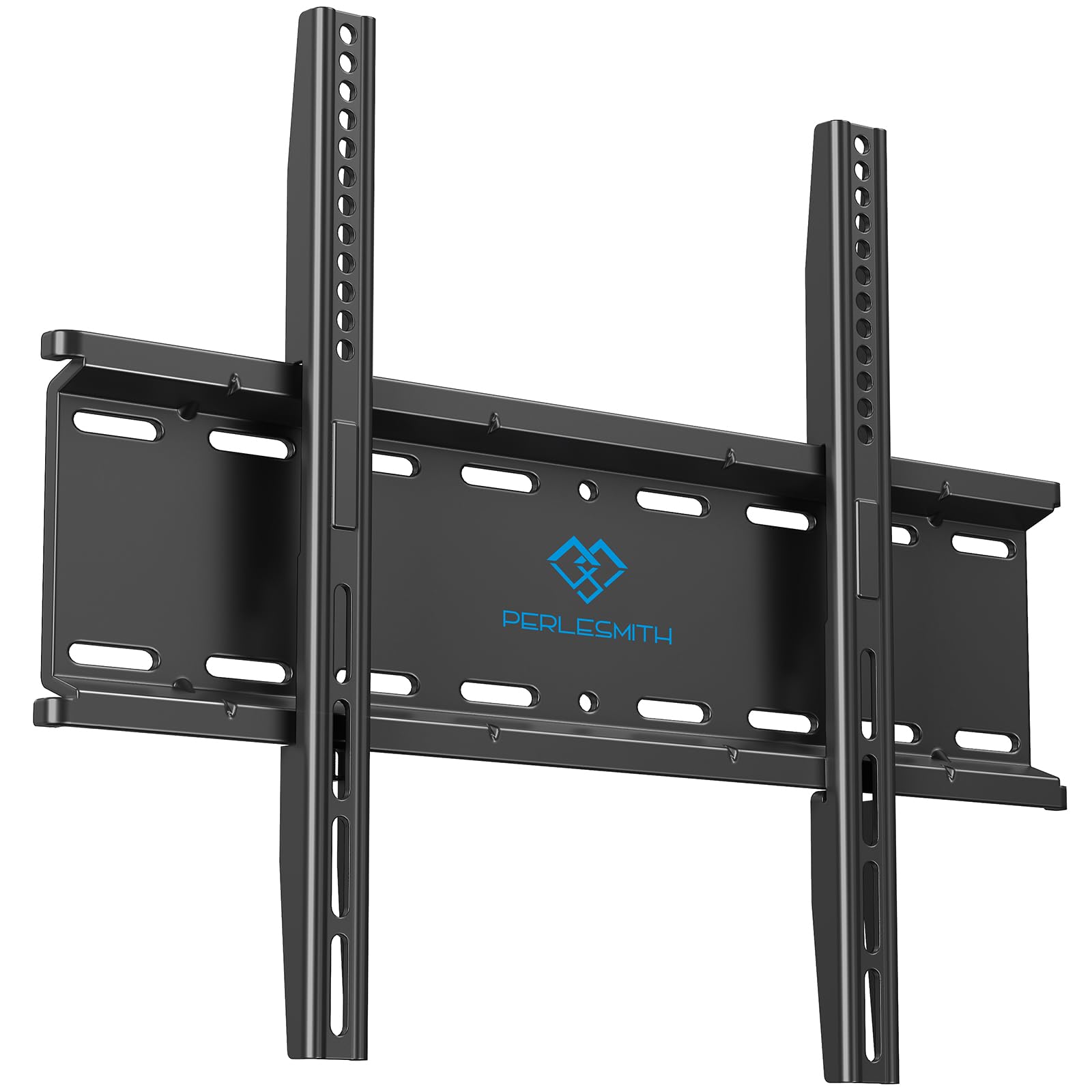 PERLESMITH TV Wall Bracket for 26-55 inch Flat&Curved TV or Monitor up to 50 KG, Sturdy TV Bracket with Max VESA 400X400 mm