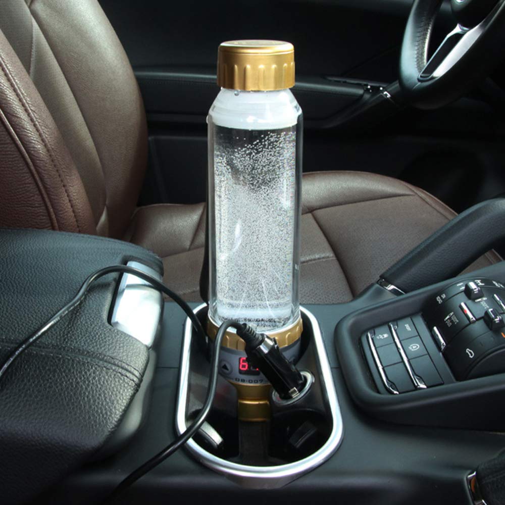 12V / 24V Coche Calentador Calentador Portátil Viaje Botella Calentador de Agua Calefacción Copa eléctrica 280ml Hervidor de Agua Hervidor de Agua Auto Accesorio