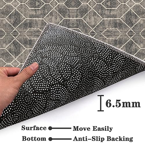 Tapis de chaise de bureau 150x180 cm pour moquette et parquet résistant - 6