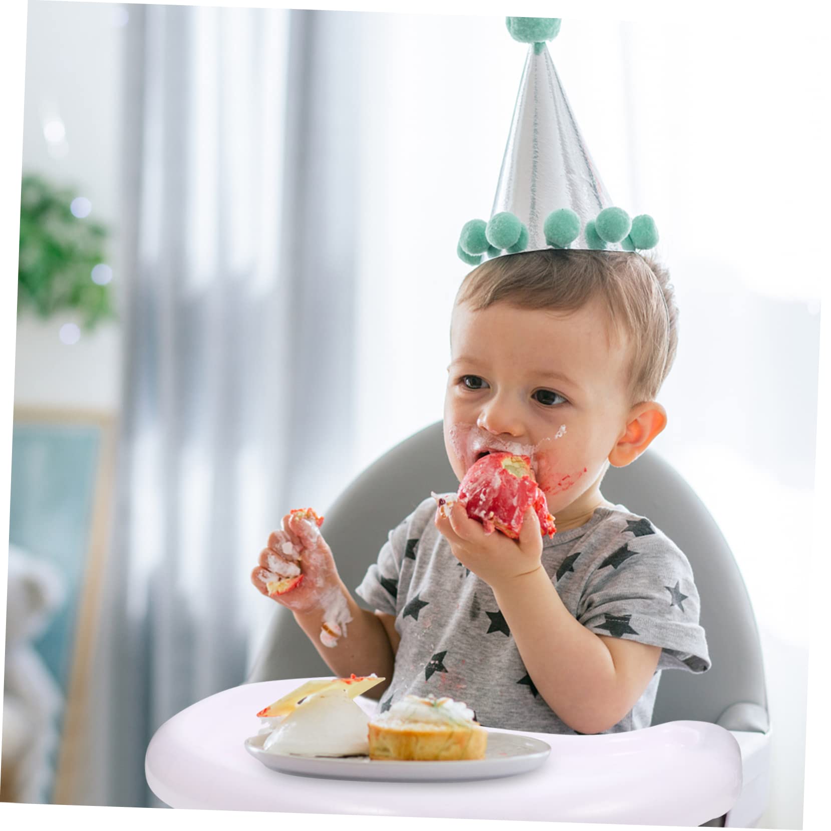 BESPORTBLE Child Fast Dinner Plate Toddler Dining Tray Feeding Tray Handles for Eating