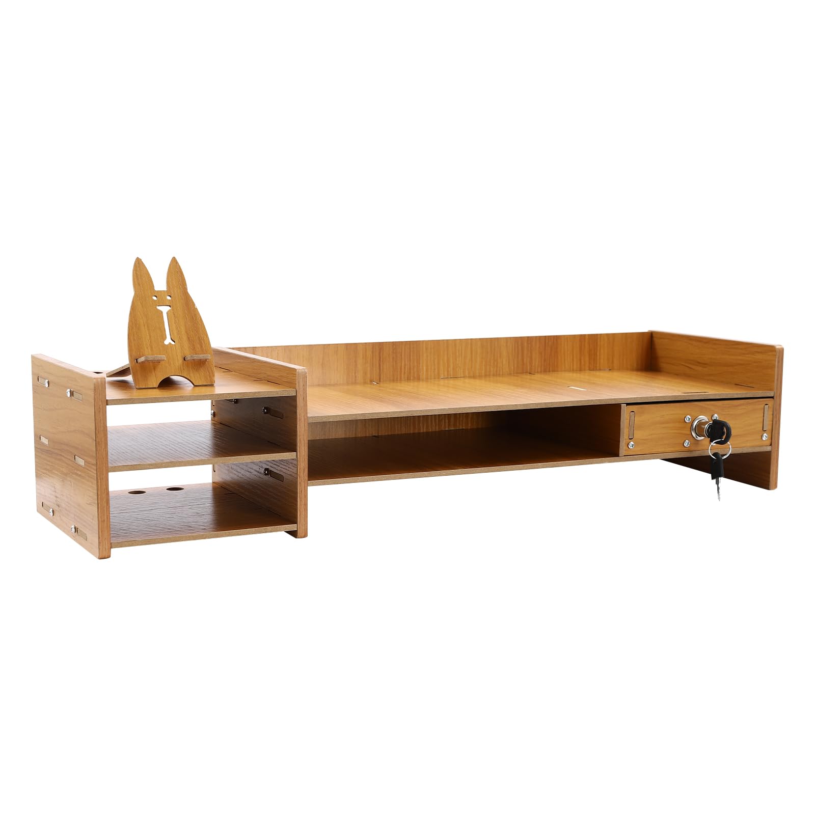 Amazon.com: TouSuaRSi Wood Monitor Stand Riser Computer Monitor Stand ...