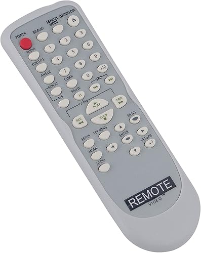 NB052 NB052UD Reemplazar control remoto apto para Magnavox DVD CD Video Disc MSD124 para Sylvania reproductor de DVD DVL100E RSD200E DVL700E DVL120E