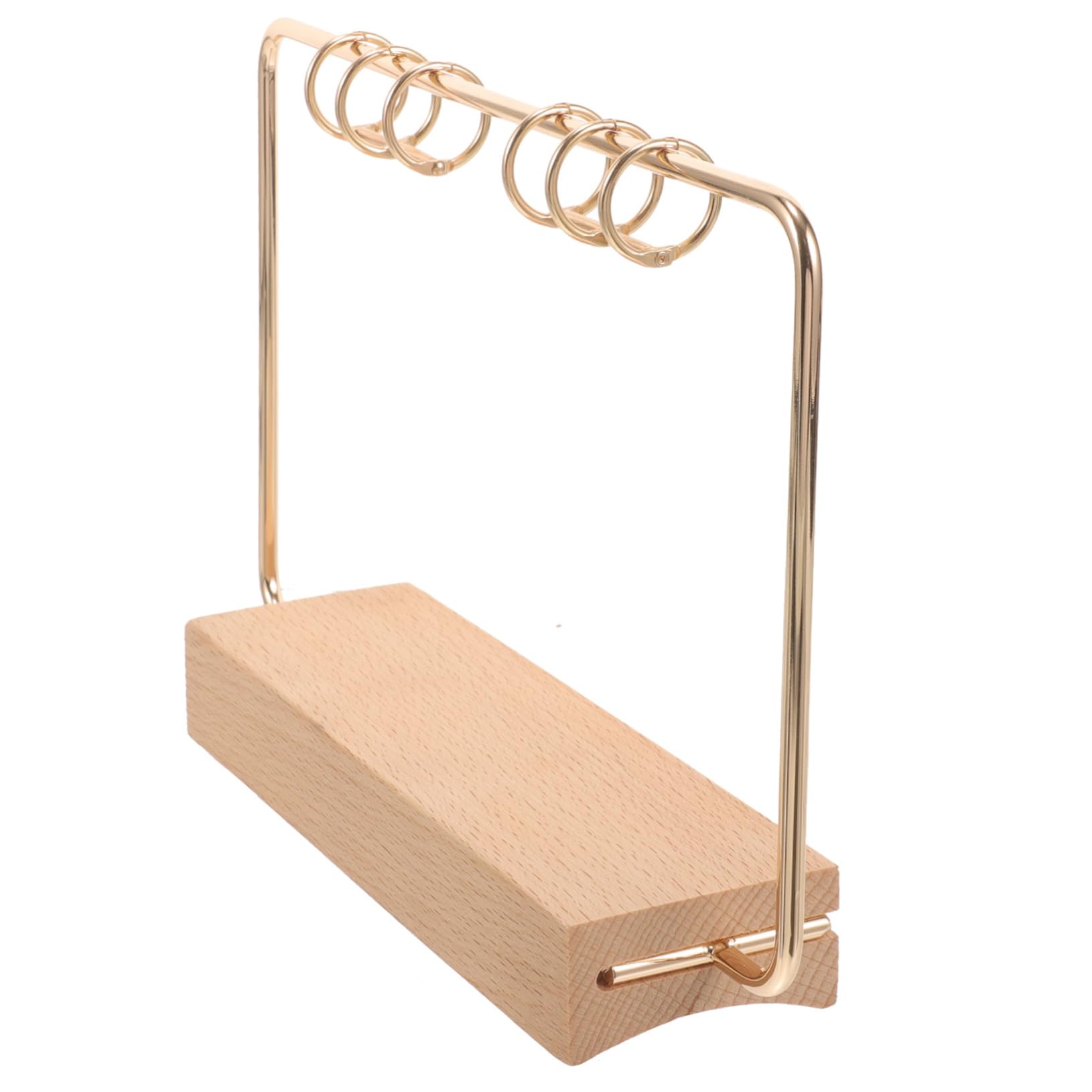 VILLCASE 5sätze Tischkalender Ständer Mit Eisenhalterung Eleganter -kalender Für Büro Stabiler Kalenderhalter Mit Runder Eisenstruktur Und Ringbindern Dekorativer Kalenderständer Für