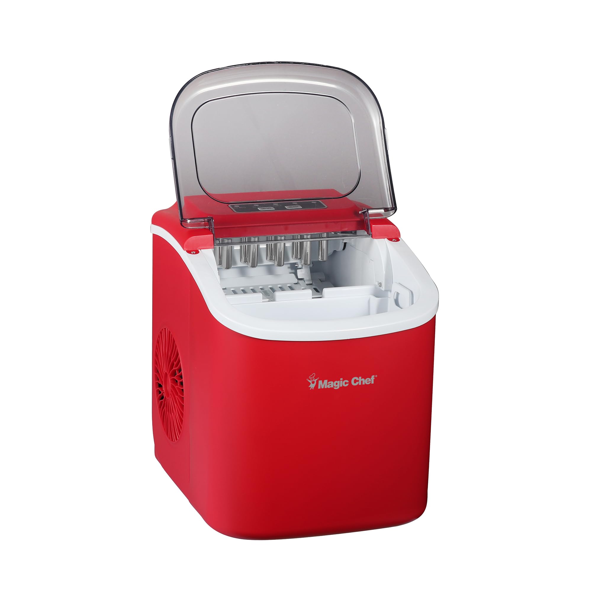 27 Lb. Portable Countertop Ice Maker In Red on Fridge.com - View 4
