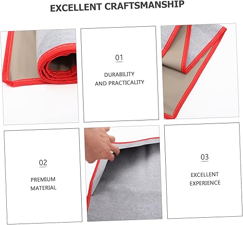 Miniatura 6 de ibasenice Mahjong - Alfombrilla para juegos de mesa, antideslizante, juego de mahjong, color aleatorio