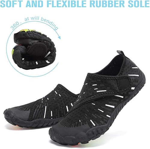 Miniatura 5 de CIOR - Tenis acuáticos deportivos, ligeros y de secado rápido para niños y niñas (pequeños y grandes)