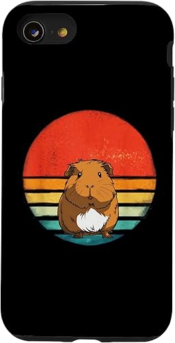 Miniatura 31 de iPhone 12 mini Guinea Pig Retro Pet Animal Lover Vintage Guinea Pigs Case