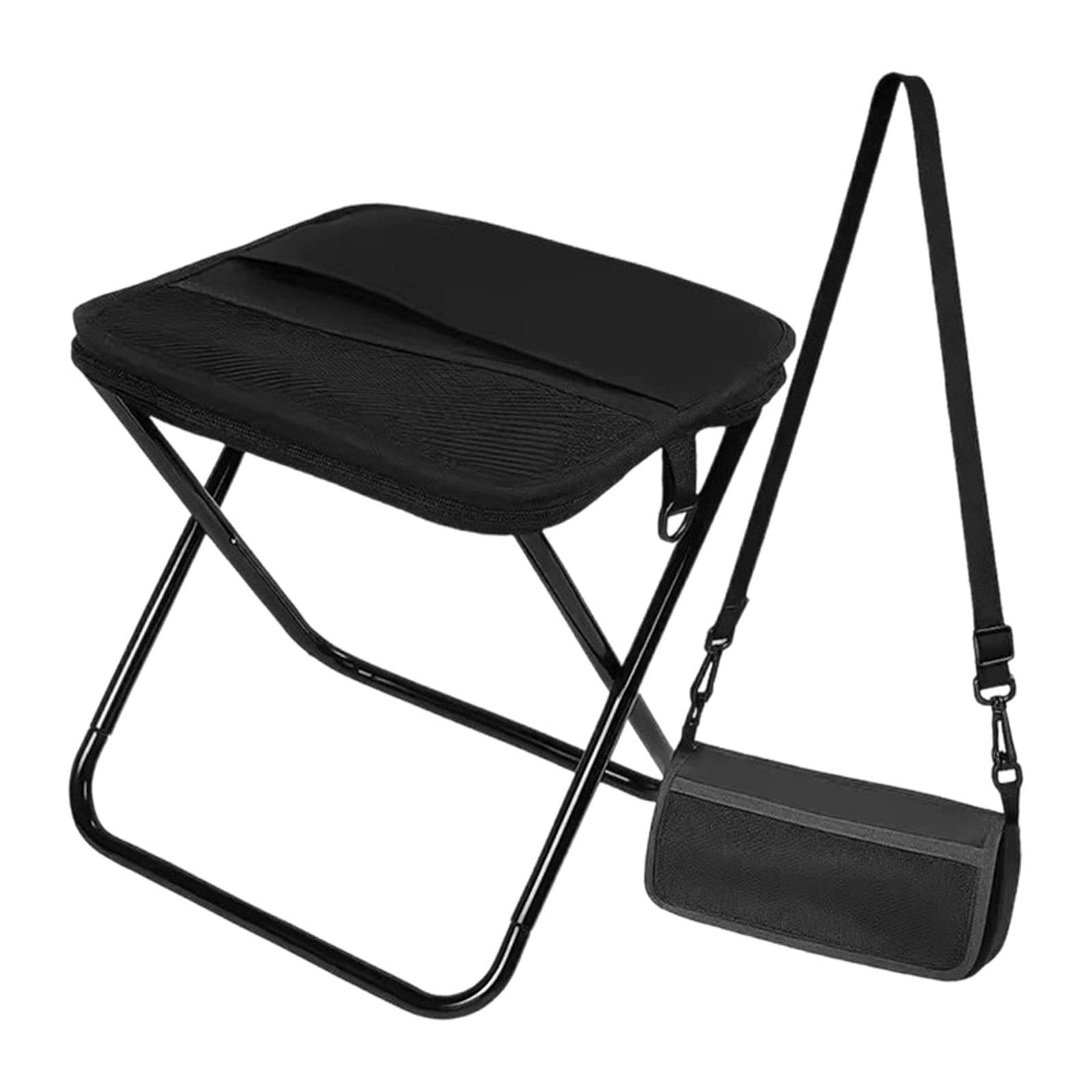 Sac à dos portable avec tabouret de camping pliable et léger pour randonnée et extérieur