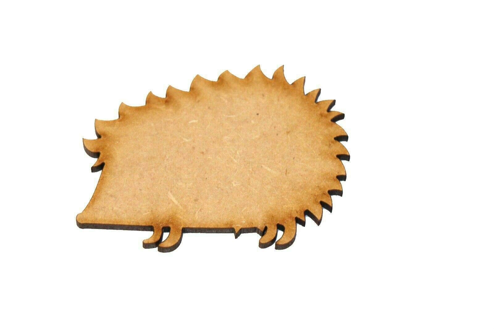 EliteKoopers Wooden MDF Hedgehog Shapes Bunting Craft For Scrapbooking, Project, Card Making Decoration Etc.
