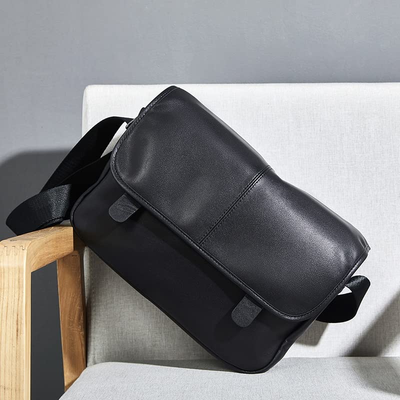 Leather Mens Crossbody Bag Travel Messenger Bags for Man Satchel Sling Bag Casual Bag2